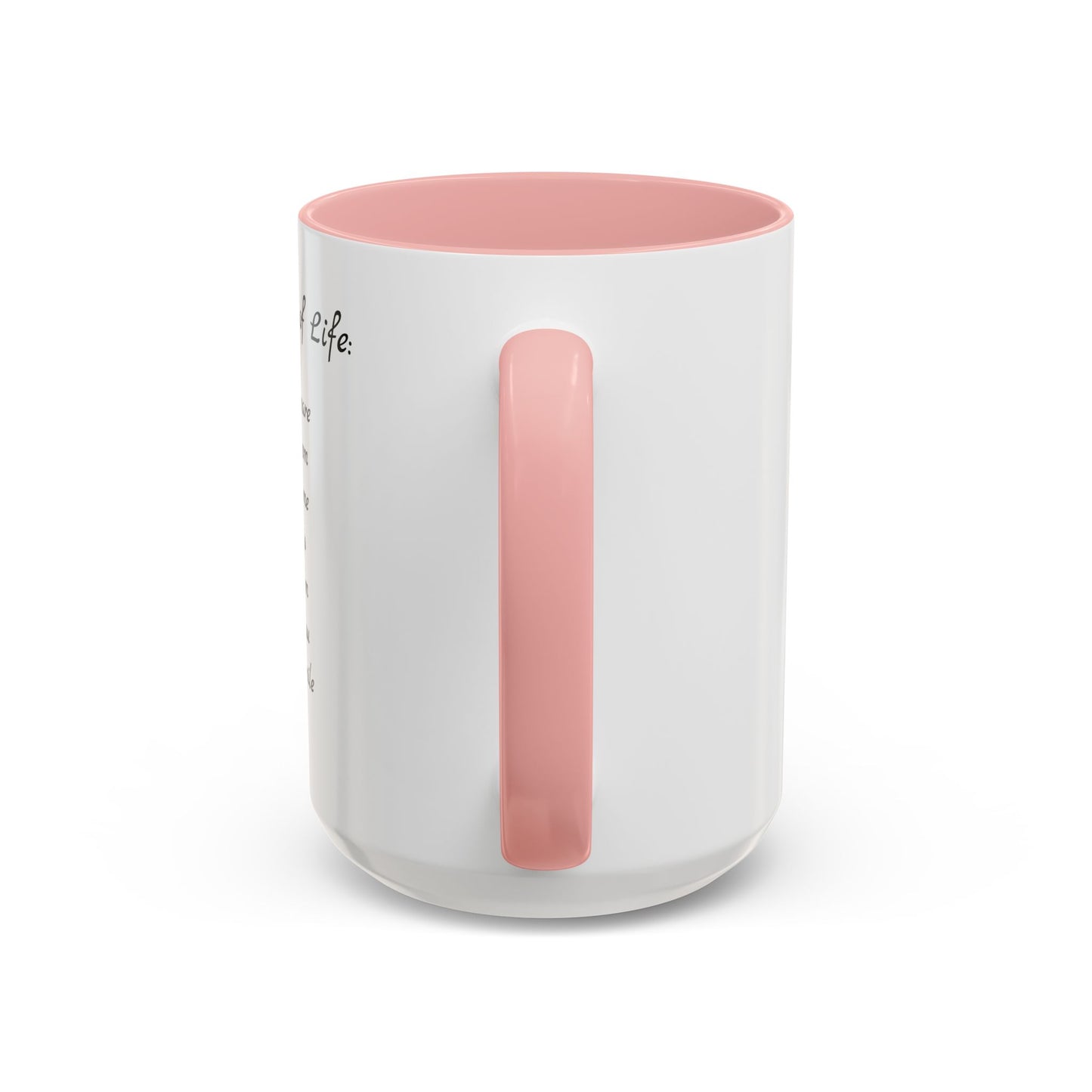 Seven Rules of Life Coffee Mug