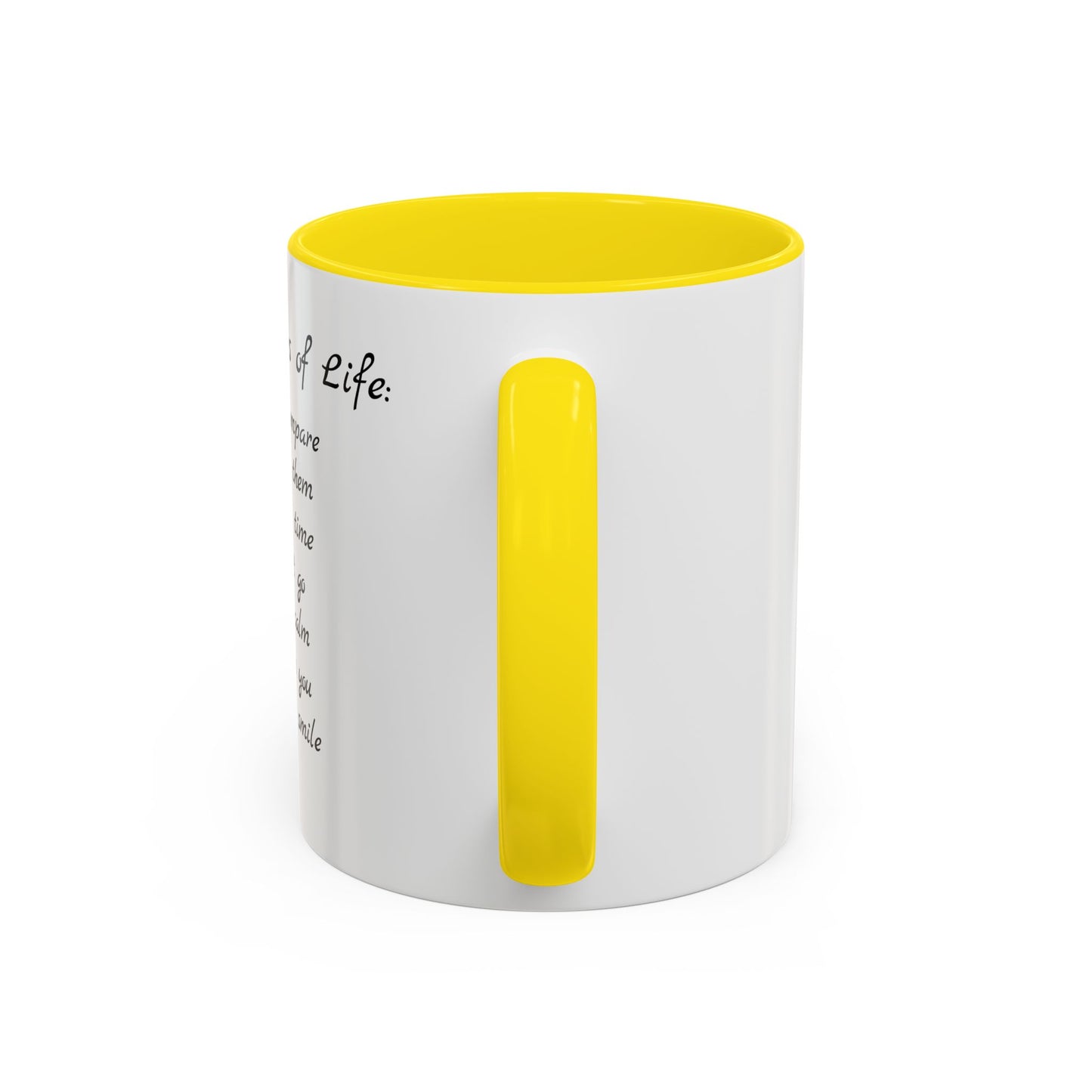 Seven Rules of Life Coffee Mug