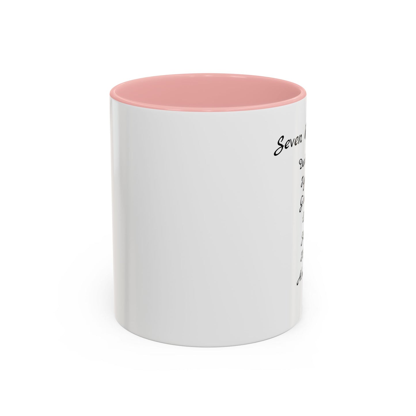 Seven Rules of Life Coffee Mug