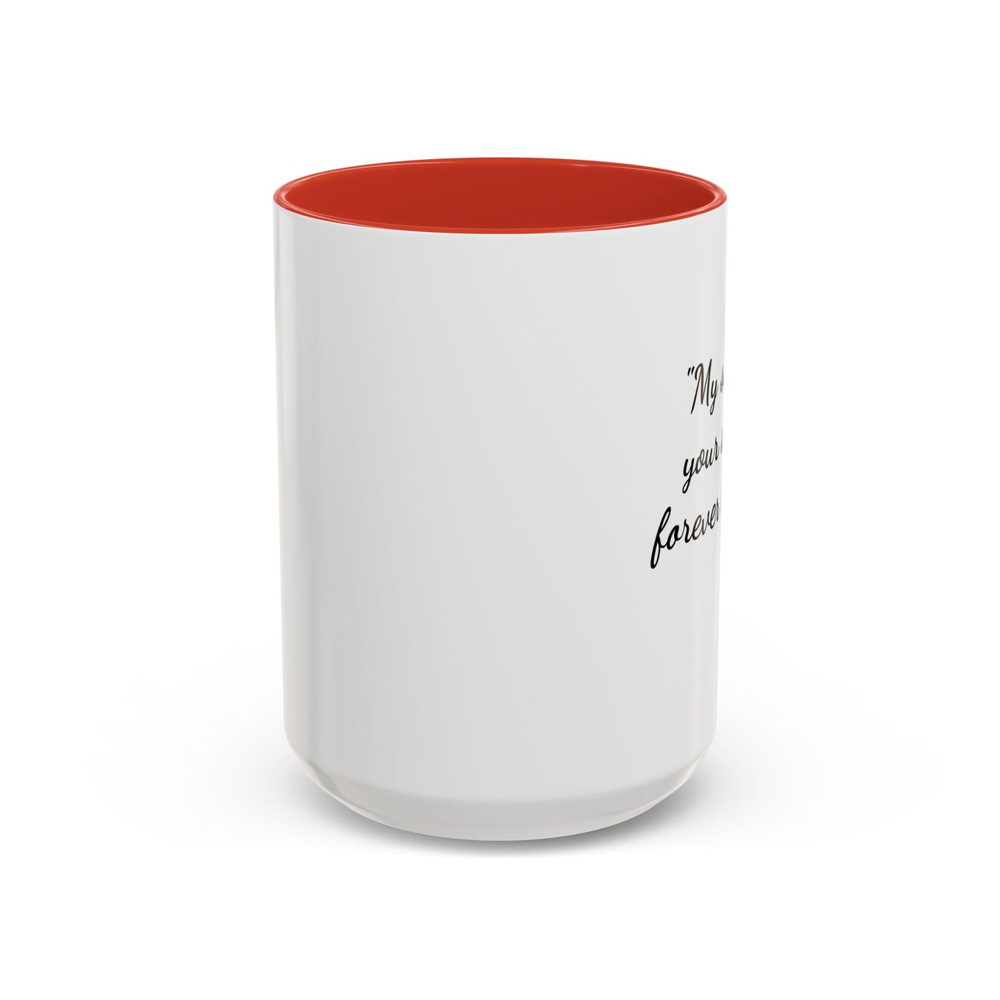 Romantic Coffee Mug — "My soul and your soul are forever tangled"