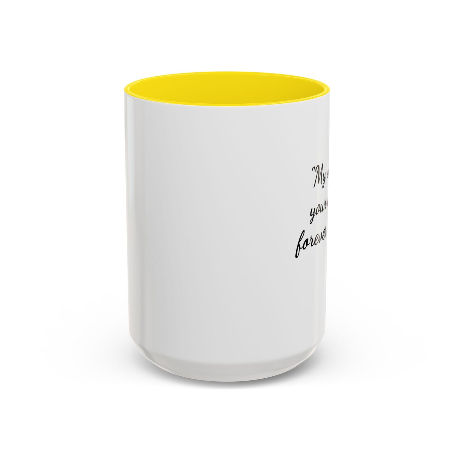 Romantic Coffee Mug — "My soul and your soul are forever tangled"