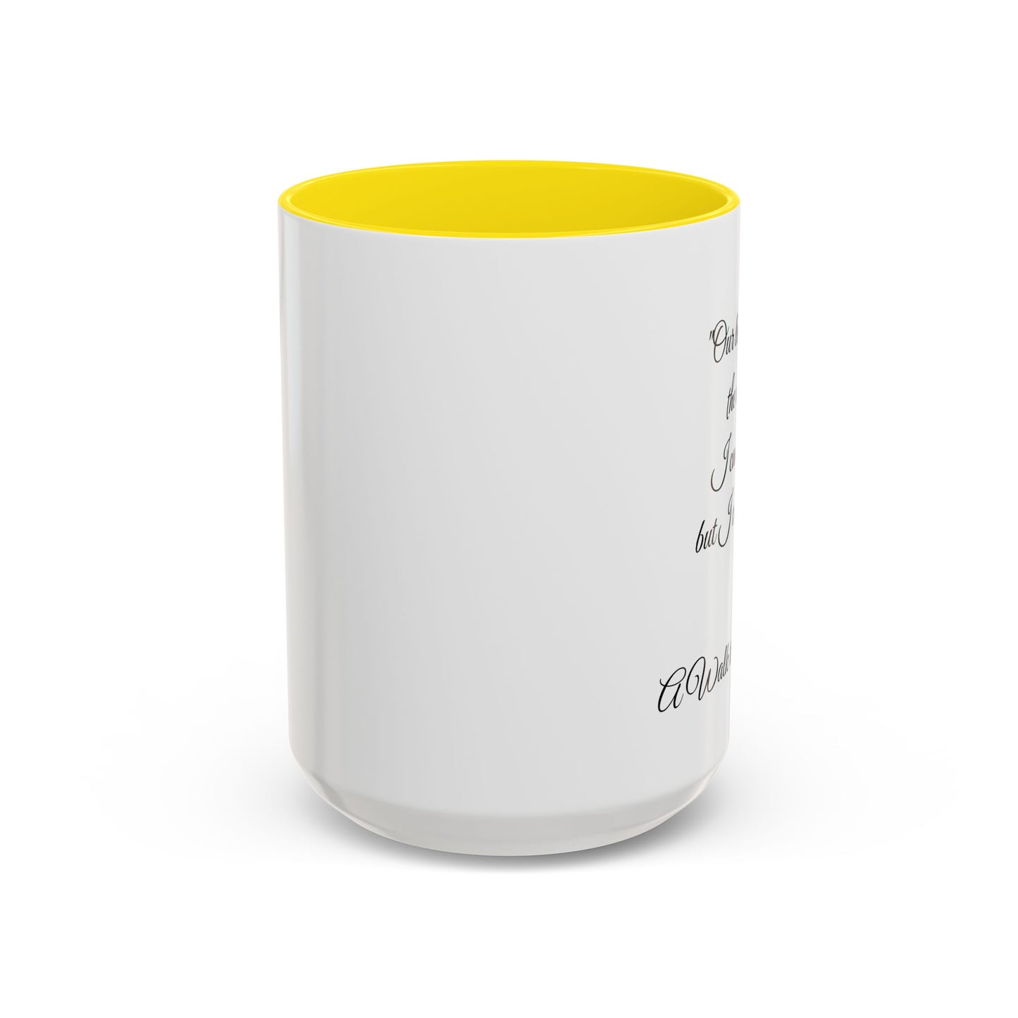 Romantic Coffee Mug — "Our love is like the wind......."