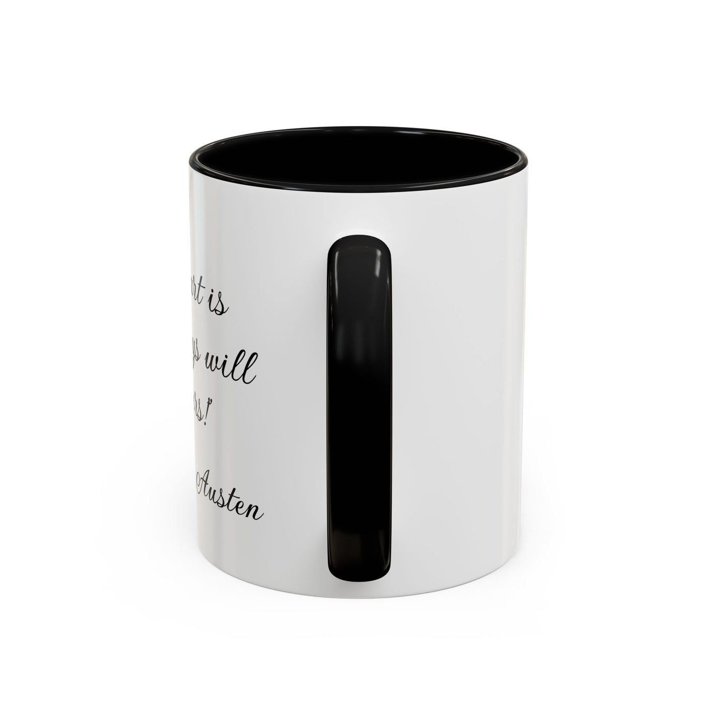 Romantic Coffee Mug "My heart is and always will be yours"