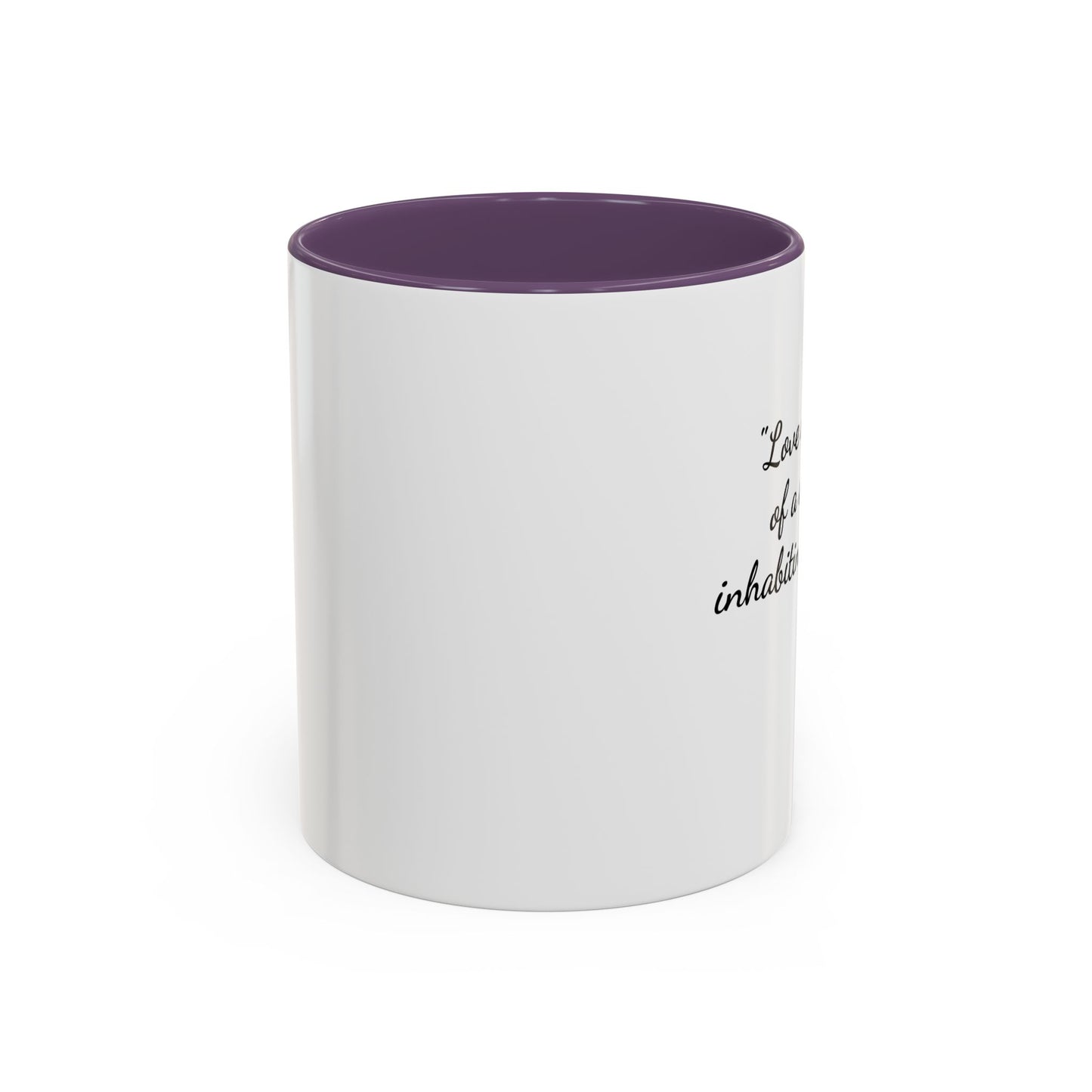 Romantic Coffee Mug — with Aristotle Quote
