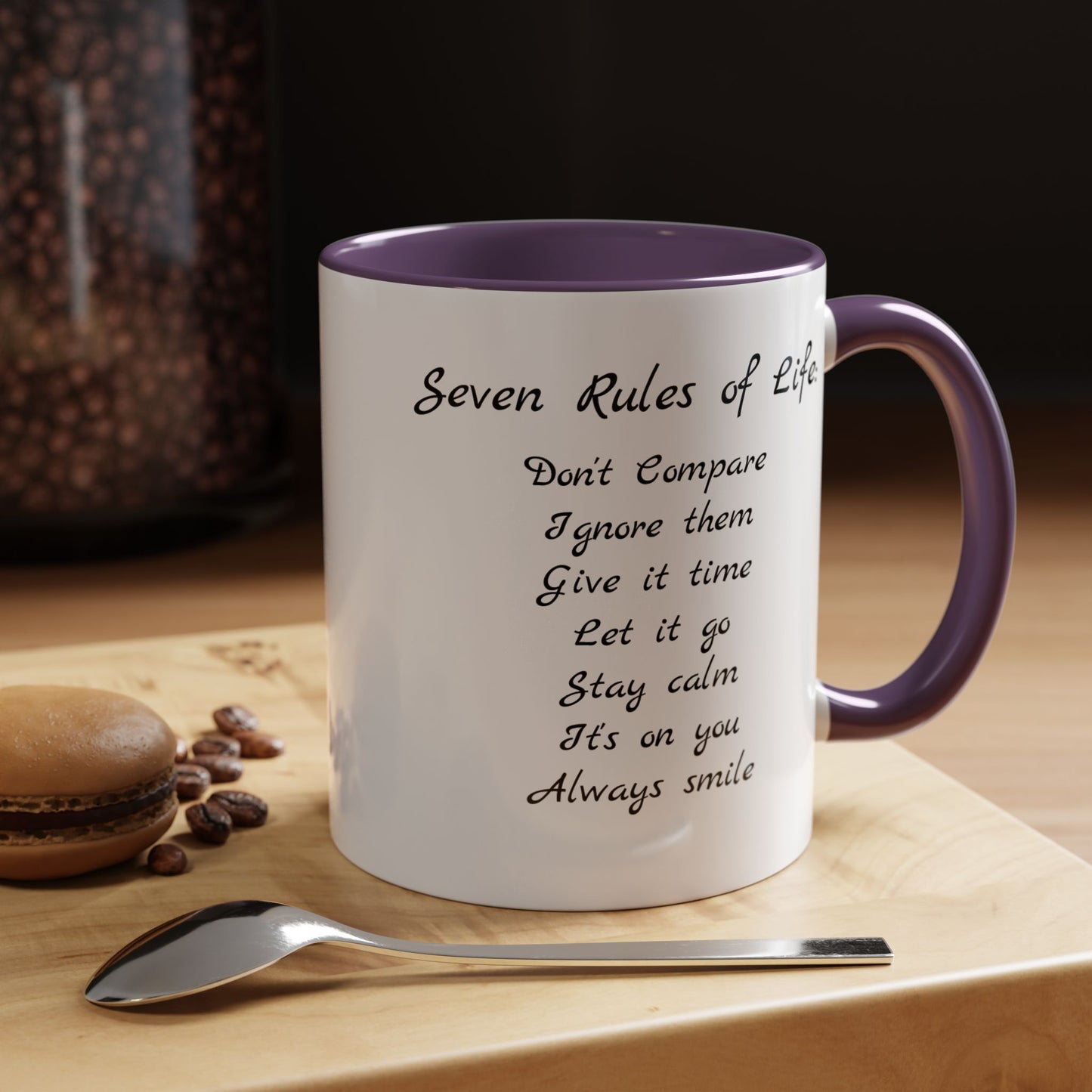 Seven Rules of Life Coffee Mug