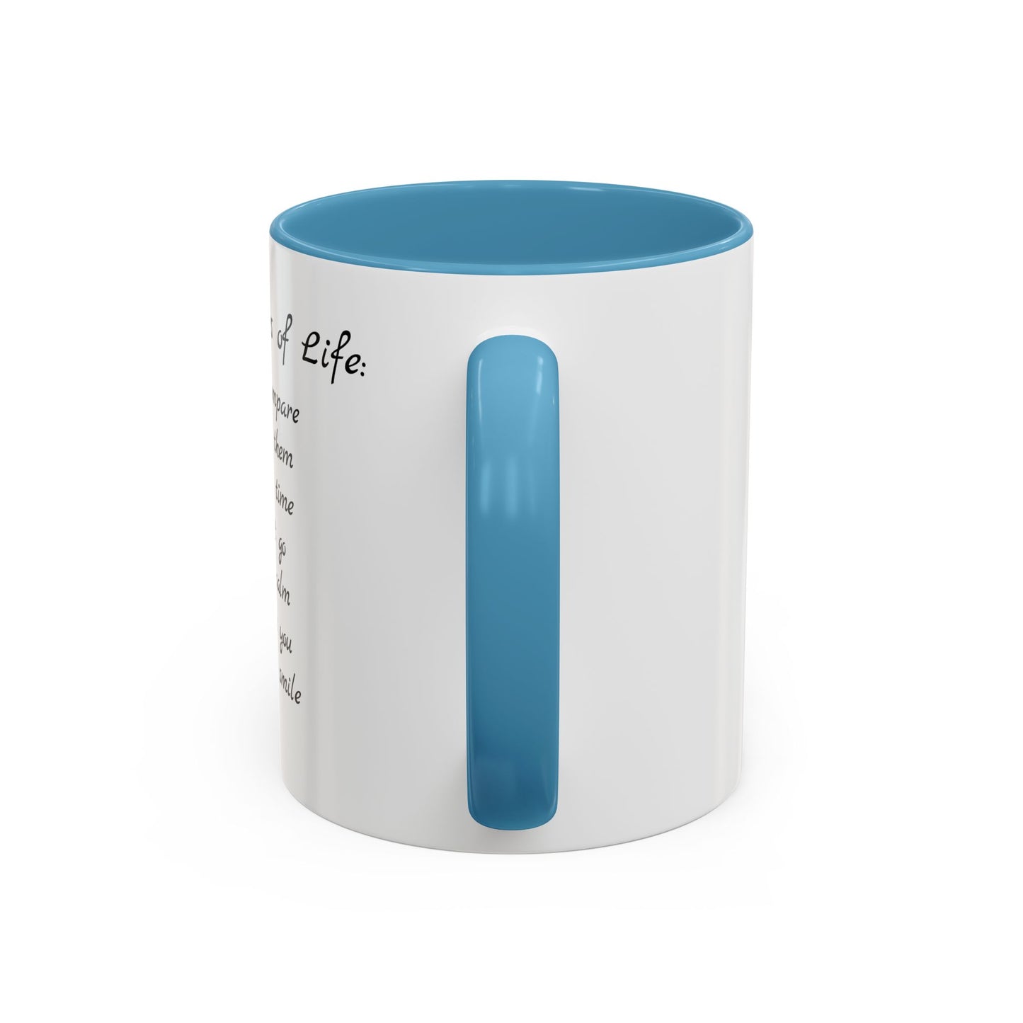 Seven Rules of Life Coffee Mug