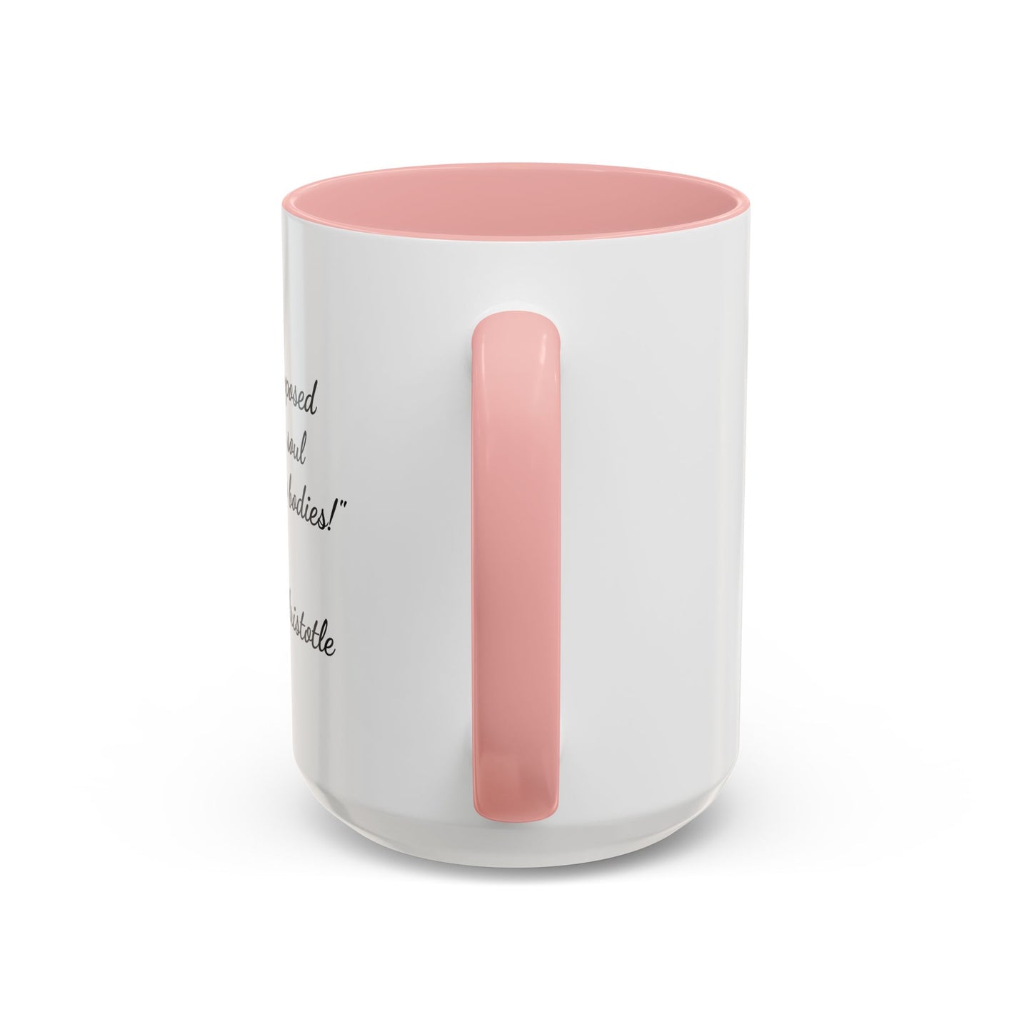 Romantic Coffee Mug — with Aristotle Quote