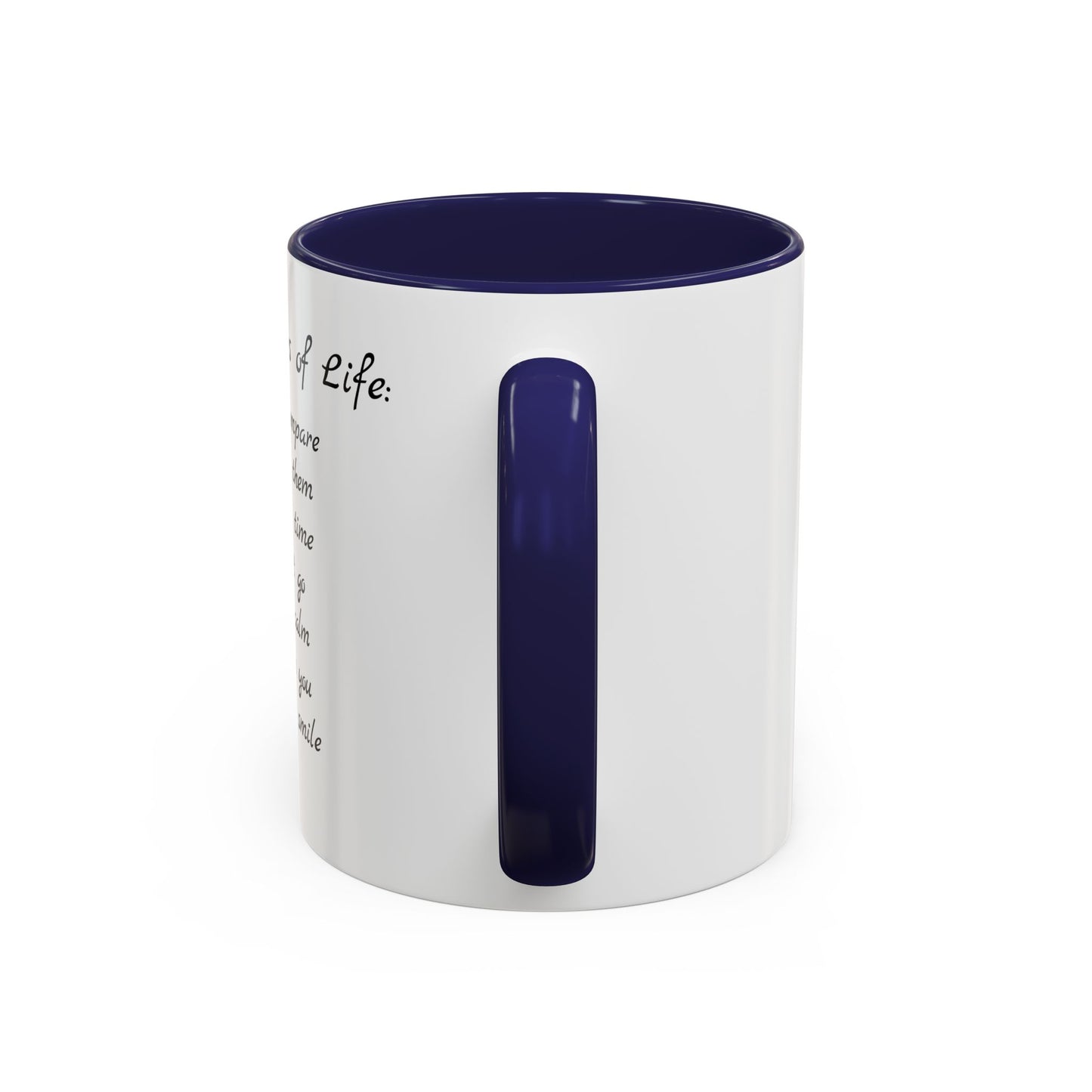 Seven Rules of Life Coffee Mug