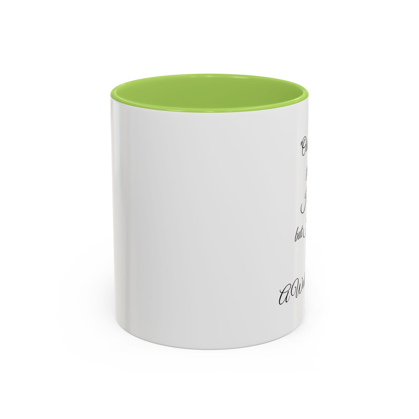 Romantic Coffee Mug — "Our love is like the wind......."