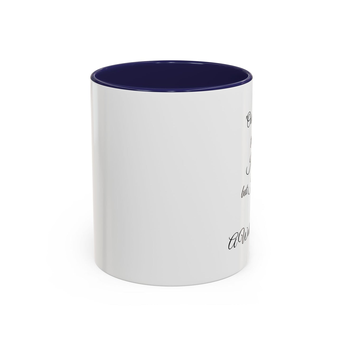 Romantic Coffee Mug — "Our love is like the wind......."